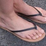Flip-flops are a big no-no in any Italian city, regardless of the temperature. A fashion insider told The Local that a tourist was once lambasted by an elderly Italian woman in a Florence square for daring to wear a pair. The same can probably be said for Crocs.Photo: Wikicommons