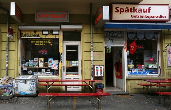 Why you shouldn't<br>1) They might take you on a date to a Spätkauf.  Germany’s relaxed licensing laws have given rise to corner shops known as Spätis as a drinking venue. They are essentially newsagents with a bench outside.Photo: DPA