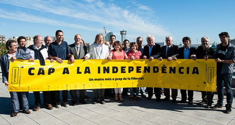 Catalans gear up for 400km human chain