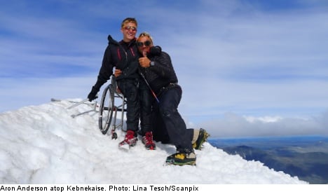 How I climbed Sweden’s highest mountain – with a wheelchair