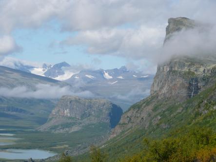 Sarek is home to 100 glaciers and six of Sweden’s thirteen highest peaks.Photo: Flickr/Kitty Terwolbeck