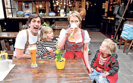 Brit family goes native in Germany for TV