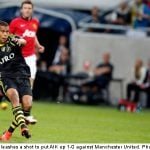 Stockholm’s AIK holds Man U to 1-1 draw