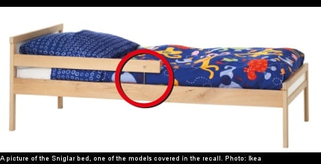 Injuries from metal rods prompt Ikea bed recall