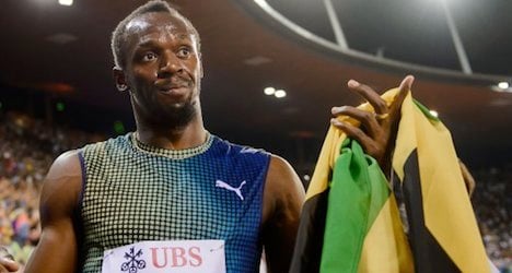 Bolt surges to victory at Zurich track meet