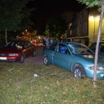 Man drives into group after family fight
