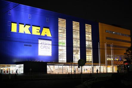 Japan Ikea<br>Here's an interesting fact, all Ikeas in Japan have the same exact footage. Impressed?Photo: Toshihiro Oimatsu/Flickr.com