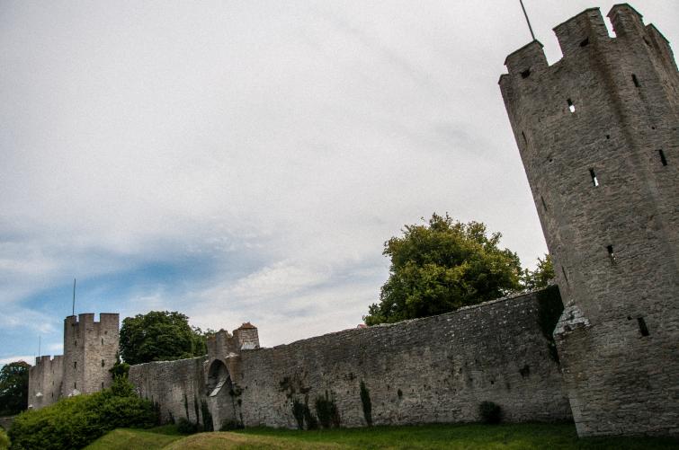 Biking around Gotland<br>A 3.4-kilometre long stone wall enclose the medieval town of Visby. It's called Ringmuren and was built in the 13th and 14th centuries.Photo: Joel Linde