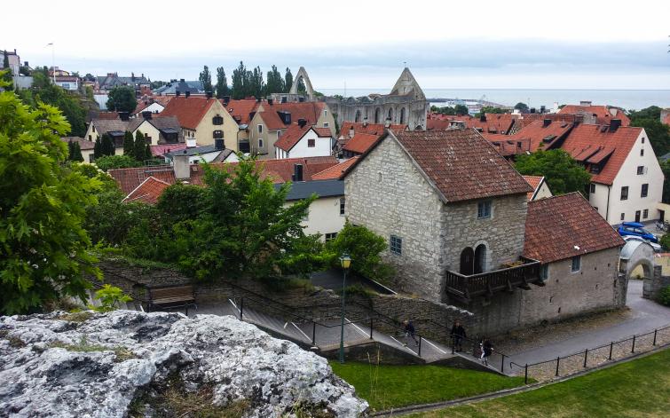 Biking around Gotland<br>Visby is the best preserved medieval city in Scandinavia and is on the Unesco list of World Heritage Sites.Photo: Joel Linde