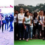 Italian men join femicide protest in high heels