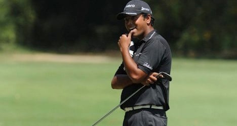 Indian golfer leads Masters in Swiss Alps