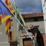 Rebel Catalan town leads Spanish break-up fight