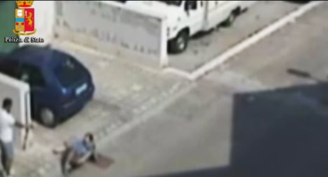 VIDEO: Man shoots at victim with unloaded gun