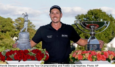 Stenson's FedEx golf win yields 'incredible' payday