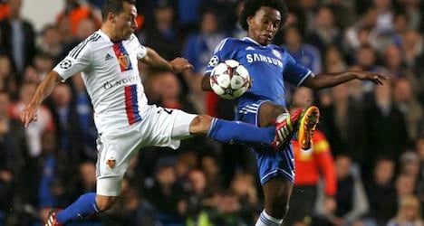 Basel shocks Chelsea in Champions League play