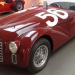 Ferrari 125 S (commonly 125 or 125 Sport) was the first vehicle to bear the Ferrari name in 1947.Photo: Aiace90