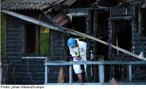 Two die in suspected Stockholm arson attack
