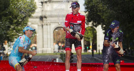 American Chris Horner wins Spain's Vuelta