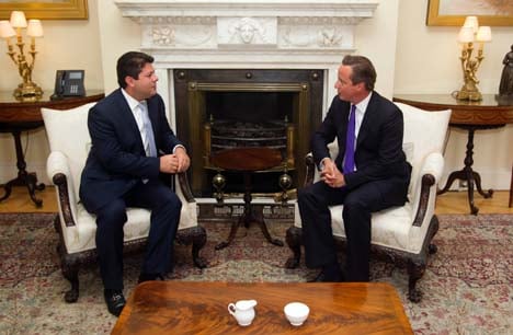 British PM vows to 'stand up for Gibraltar'