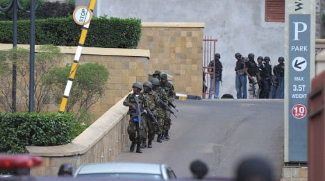 Italians hide in stairwell to escape Kenya siege