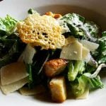 Despite the famous name, Caesar salad is not Italian. Like many "fake" Italian dishes, Zenti says it was most likely invented by an Italian émigré trying to adapt their recipes to local tastes.Photo: Ewan Munro/Flickr