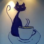 The cat that got the café crème. Photo: The Local