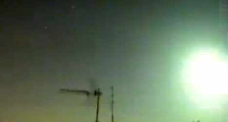 VIDEO: Mysterious ball of fire lights up Italian sky