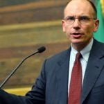 <div>
	<strong>April 28th&nbsp;</strong></div>
<div>
	The centre-left Democratic Party&#39;s deputy leader Enrico Letta is sworn in at the head of an uneasy coalition with Berlusconi after a two-month deadlock and the resignation of party leader Pier Luigi Bersani.</div>
<div>
	&nbsp;</div>Photo: Vincenzo Pinto/AFP