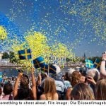 Swedes ranked fifth happiest in the world