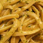 'Fettuccine Alfredo', like spaghetti Bolognese, is not an Italian dish. When in Rome, try to eat like an Italian by trying an unfamiliar pasta from the menu.Photo: Rooey202/Flickr