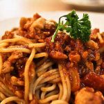 Spaghetti is from Naples, Bolognese sauce is from Bologna. Spaghetti Bolognese makes no sense to an Italian, or anyone with a map.Photo: Yan Yi Goh/Flickr