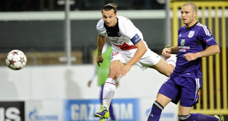 VIDEO: Ibrahimovic bags four in Anderlecht rout