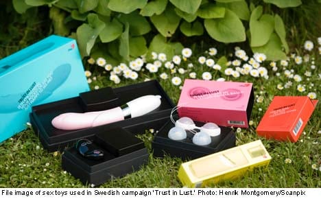 Sweden buzzing to inspect sex toys