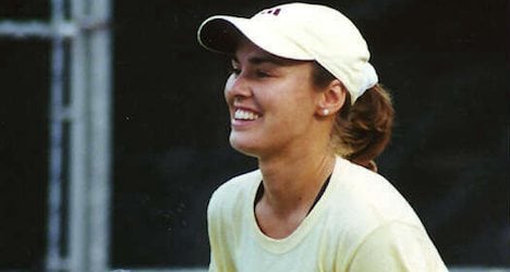 Hingis questioned over husband's assault claims