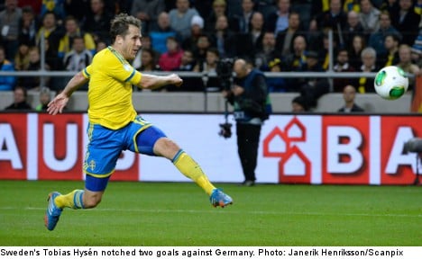 Goals galore as Sweden falls to Germany