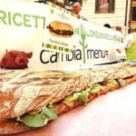 Photo of the day: Italians set vegan panino ‘record’