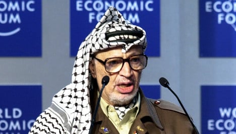 Swiss confirm polonium on Arafat’s clothes