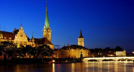 Zurich named among top ten cities to visit in 2014