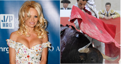 Pamela Anderson backs ban of 'cruel' bullfights