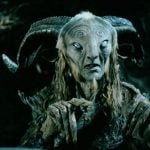 The faun from the movie Pan's Labyrinth: Although the faun is a good guy in this allegorical film about Spain's Civil War, he still looks pretty damn creepy. Best props include ram horns (if you have any lying around), white contact lenses and a moth-ridden old coat.    Photo: Pan's Labyrinth