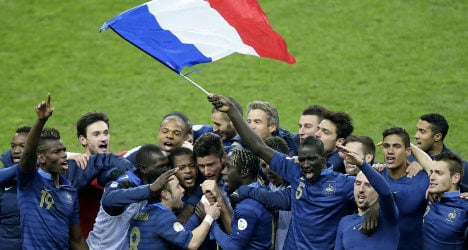 VIDEO: France qualify for World Cup in Brazil