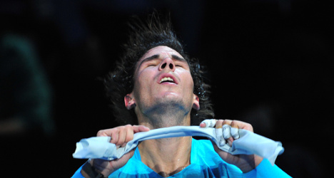 Djokovic downs Nadal in tense season closer