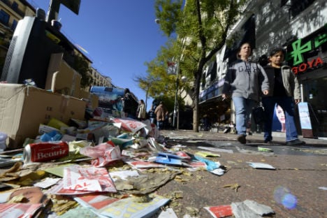 Madrid street-sweepers agree to end strike
