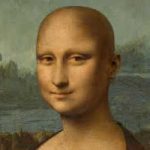 Mona Lisa goes bald in fight against cancer