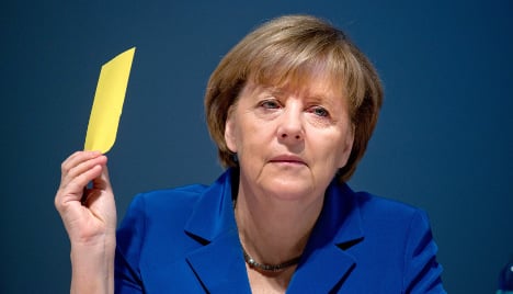 Merkel warns of pogrom anniversary backlash