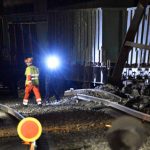 Rail workers spotted faulty track last year