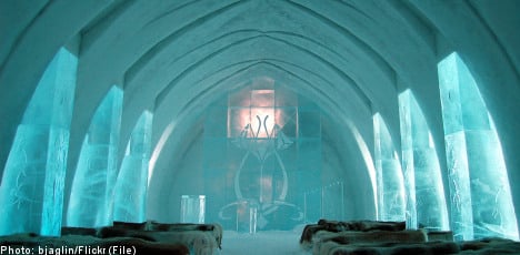 Sweden's Ice Hotel told to get fire alarms