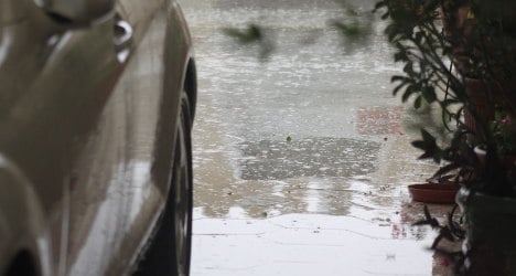 Orange flood alert in southwestern France