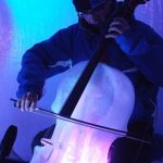 A double bass player takes to the icePhoto: Ice Music