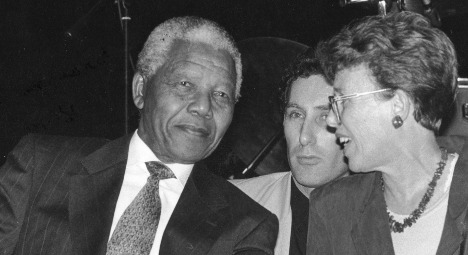 Meeting Mandela and the fight against apartheid